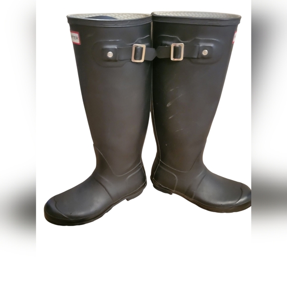 HUNTERS Tall Womens Size 8 Winter RainBoots Farm Rain Winter Summer - Picture 3 of 3